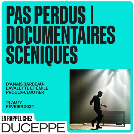 Pas Perdus - Documentaires Sceniques Charlotte Tickets